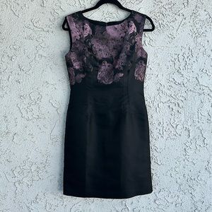 Tahari Black Shift Dress